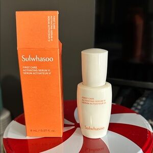 Sulwhatsoo First Care Activating Serum VI - Cream and Orange nib